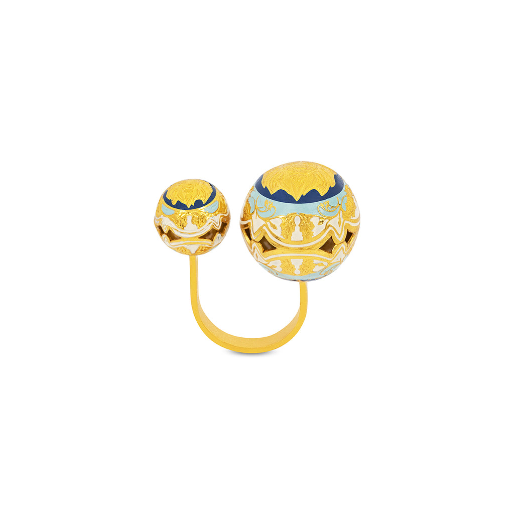 Guardian Statement Ring Doble U  - 3102